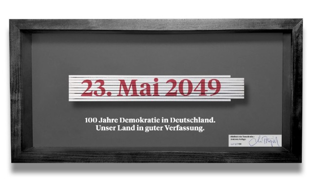 Ma&szlig;stab der Demokratie.