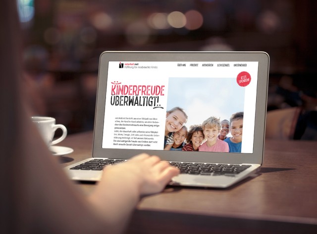 roterkeil &ndash; Hoffnung f&uuml;r missbrauchte Kinder.